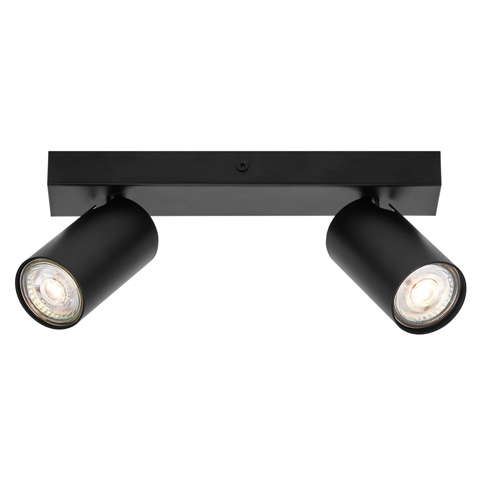 LEDVANCE LED-Strahler Octagon, dimmbar, zweiflammig, schwarz