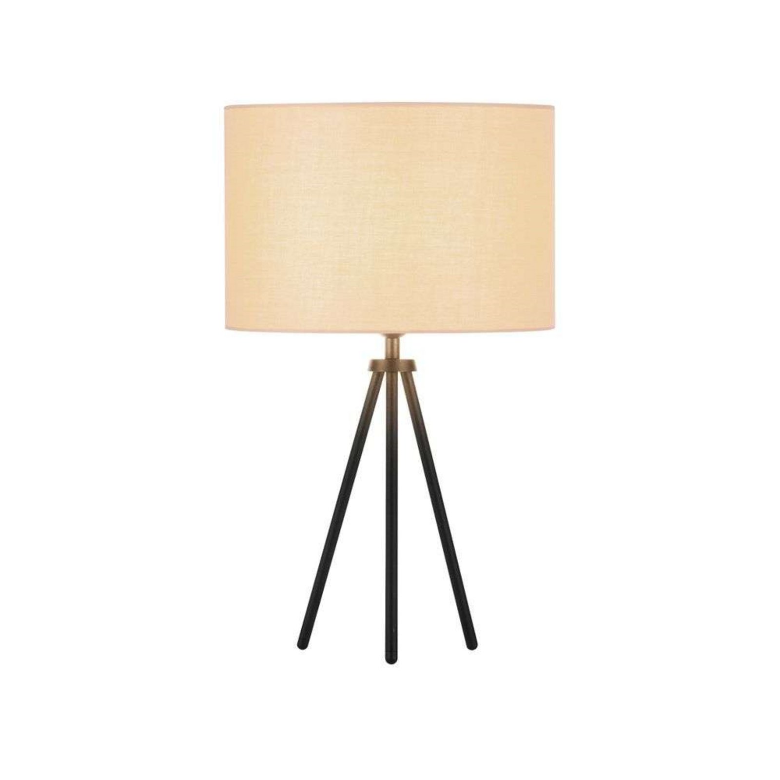 Fenda Tripod Stolová Lampa Ø30 Beige/Black - SLV