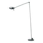 Lampada LED da pavimento Lumina Elle altezza 200cm 3.000K nichel