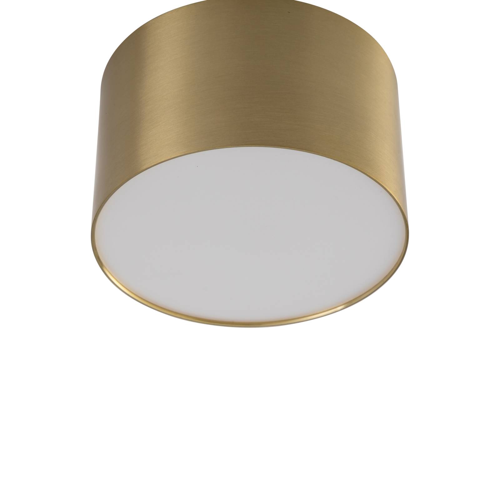 Reflektor LED Lindby Nivoria, 11 x 6,5 cm, kolor złoty, aluminium