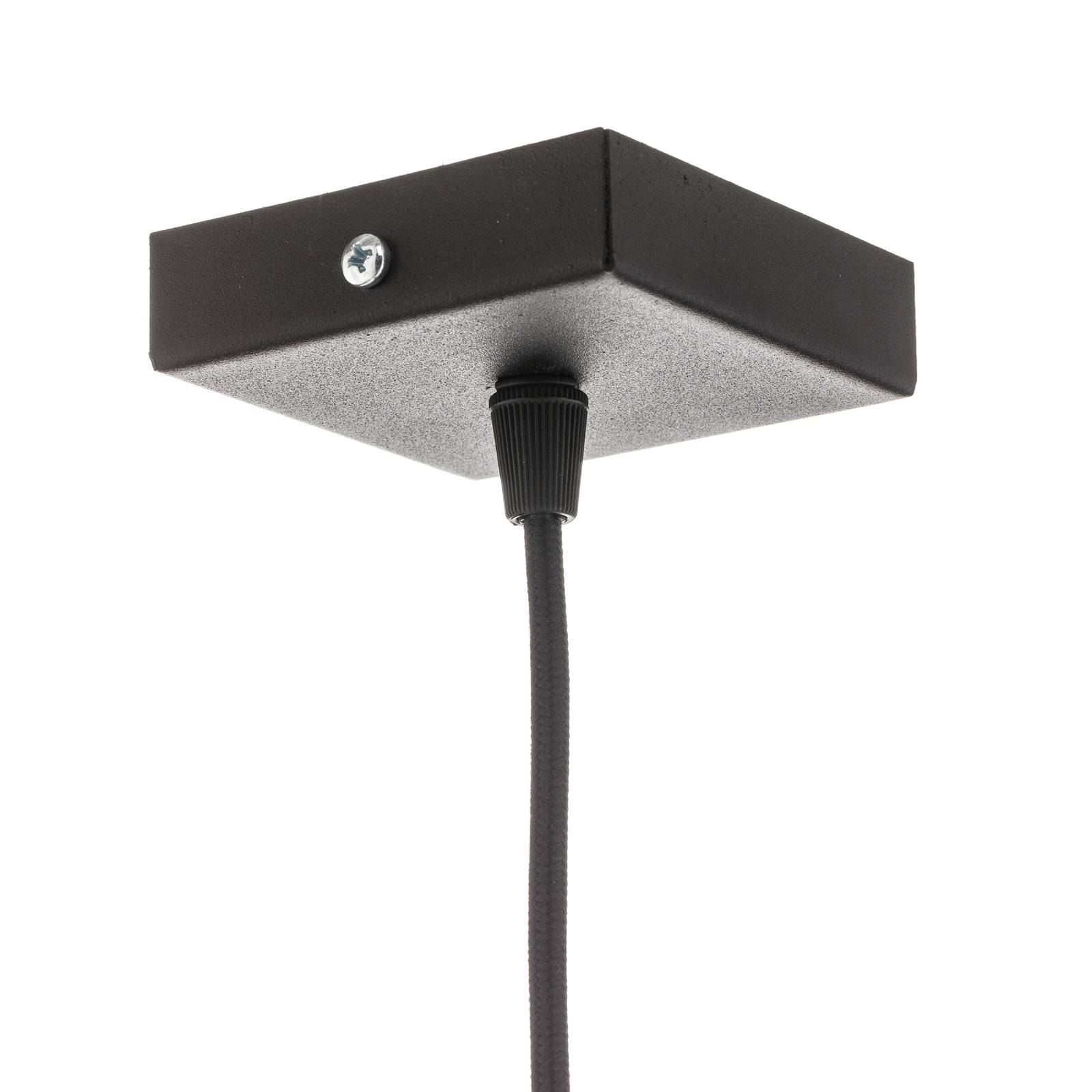 Lampa wisząca Thin, czarna, 1-punktowa