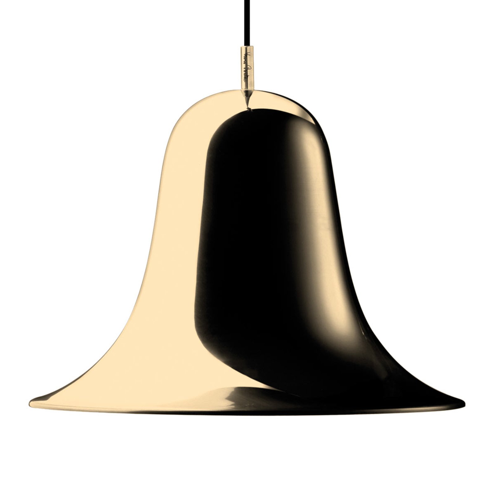 VERPAN Pantop hanglamp, Ø 30 cm, messing glanzend