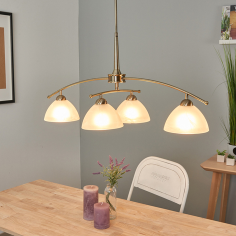 Suspension PIHLA en laiton antique