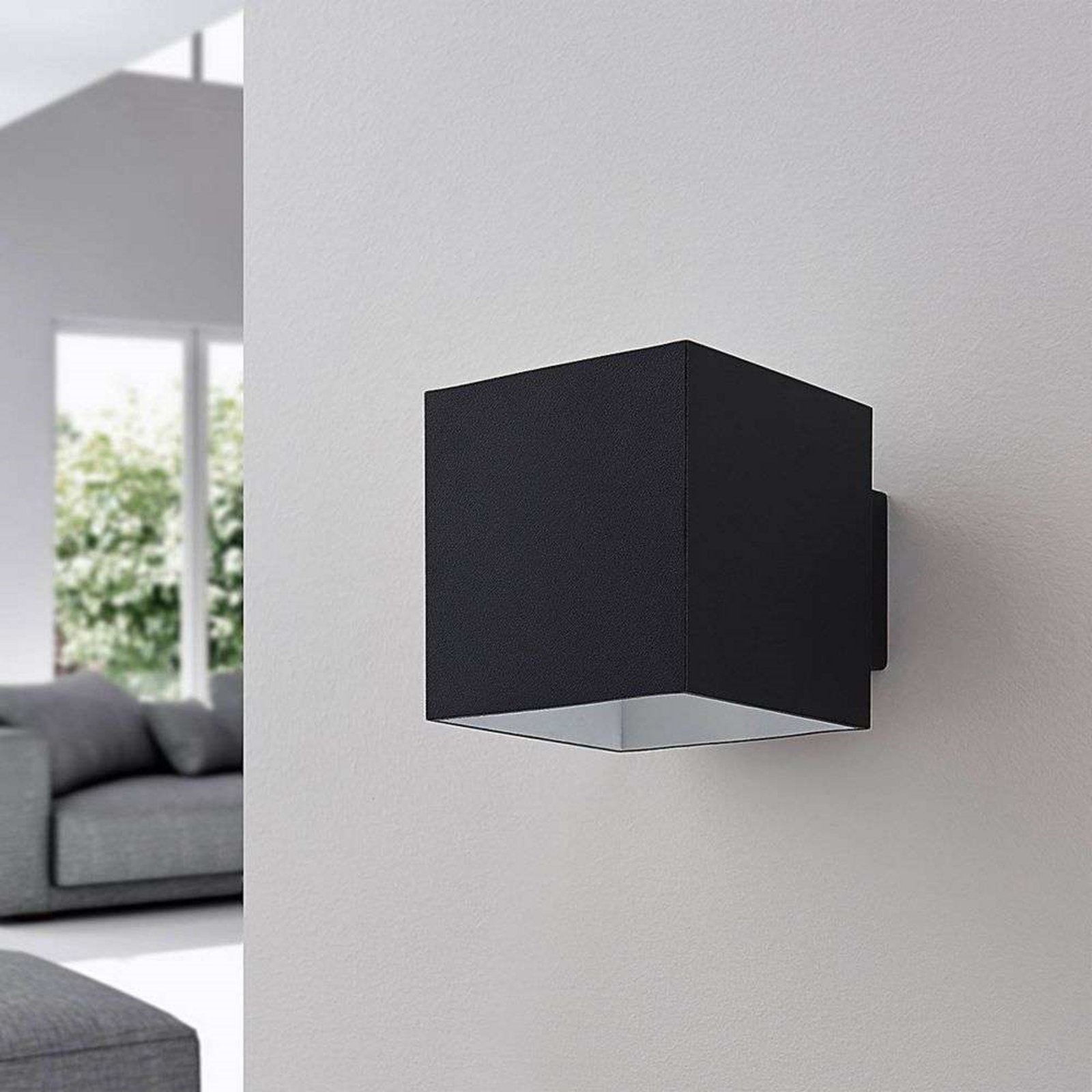 Rocco LED Wall Lamp Black - Arcchio