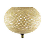 SEGULA LED Floating Bambus natur Oval300 E27 5W 2.200 K dimbar.