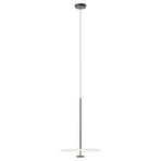 Flat LED-Hängelampe 1-flg. Ø 55cm grau L1 - Vibia