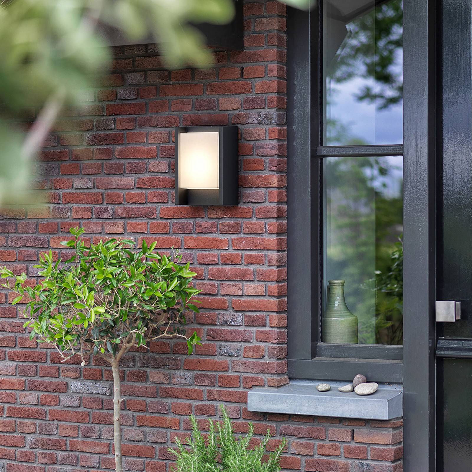 Philips Kinkiet zewnętrzny LED Arbour 1-punktowy, zestaw 2 szt., 2700 K