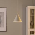 Cono pendant light, 1-bulb, Ø 25 cm, beige