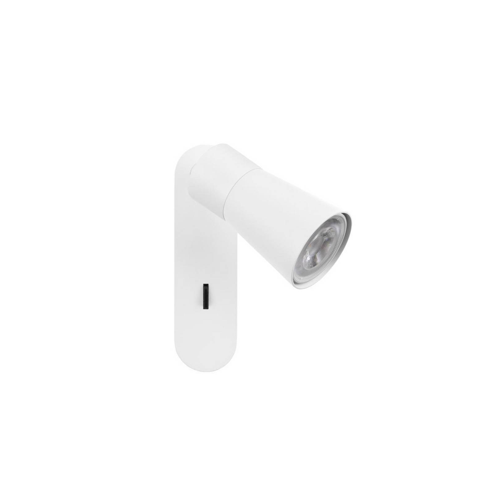 SLV Wandlampe Puri 2.0 Cone, weiß, Breite 15 cm, Metall