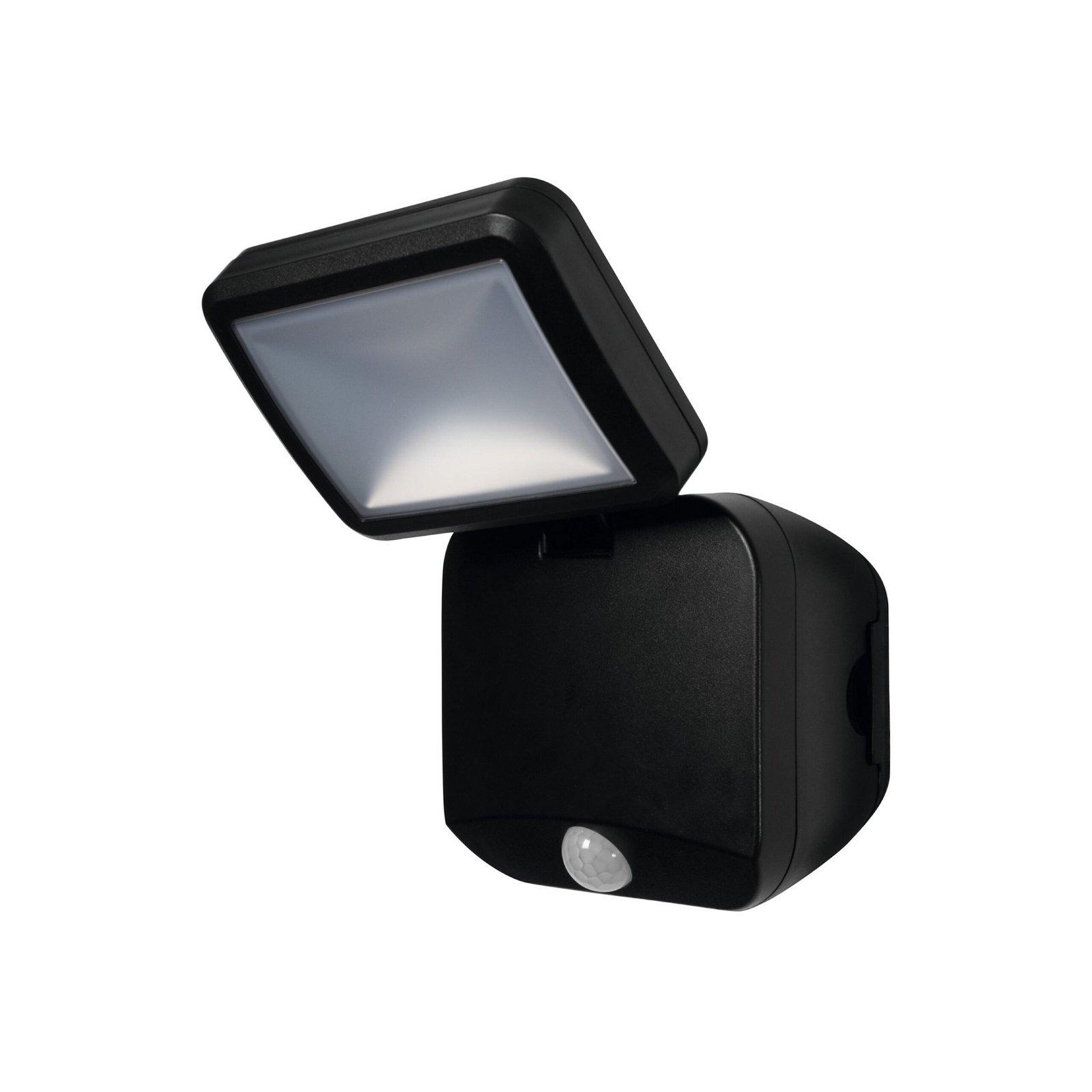 OSRAM LED-Außenstrahler DOUBLE 1-flg schwarz Sensor Batterie