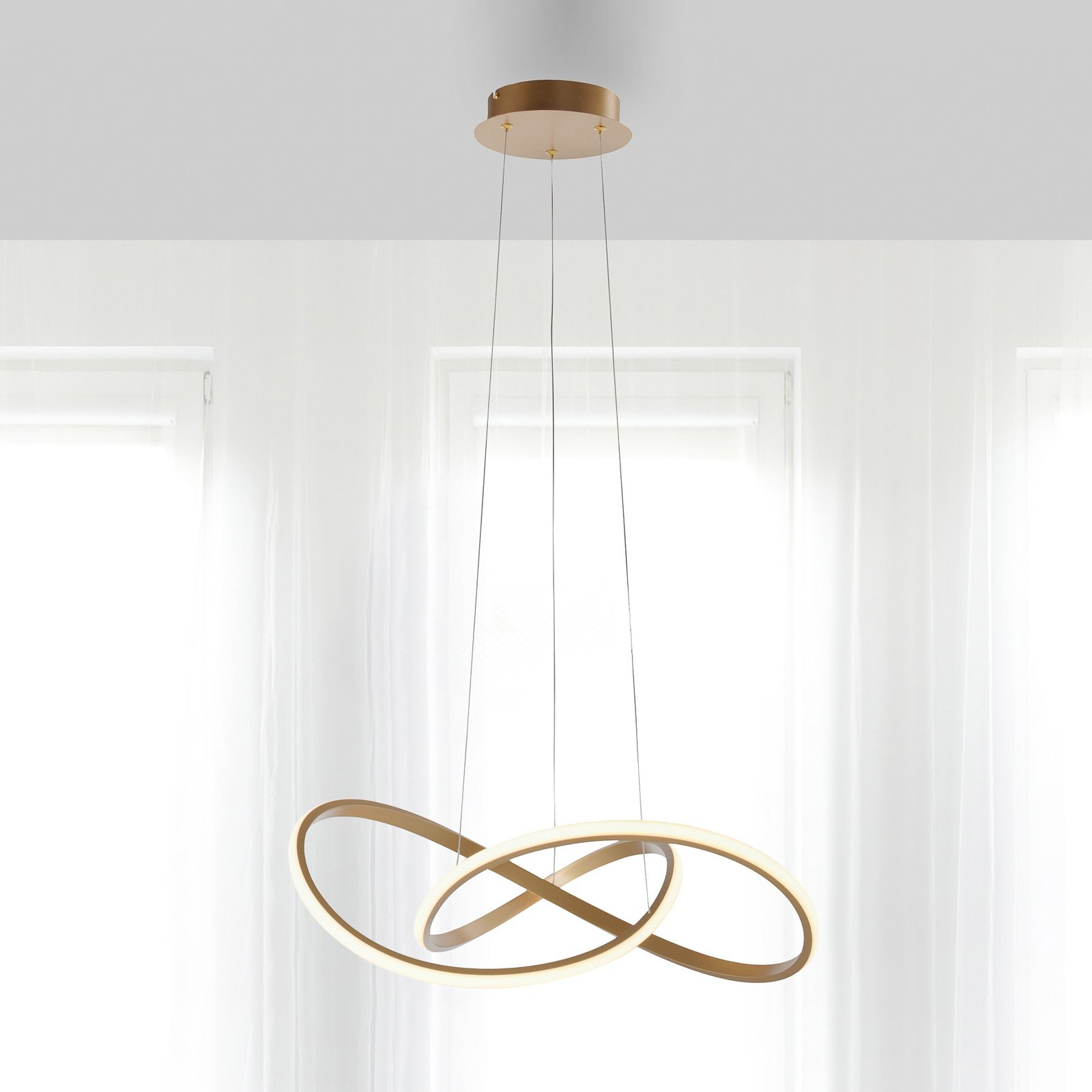 LED pendant light Maria, 3-step dimmable, dimmable