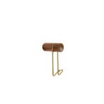 Around Colgador de Pared Small Walnut/Brass - Woud