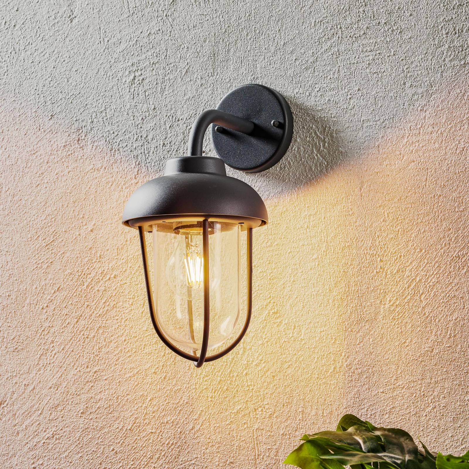 Duero outdoor wall light vintage style, anthracite Lights.co.uk