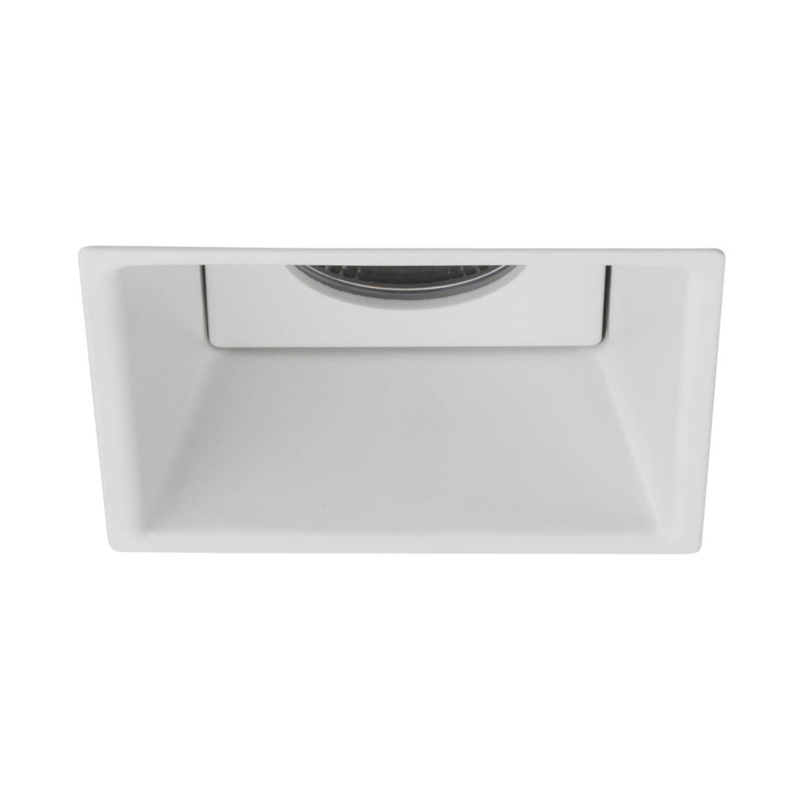 Astro Minima Square LED downlight, IP65, white, for Bathroom, metal, 6.1 W, energy efficiency: D, L: 9.5 cm, W: 9.5 cm, H: 9.2 cm