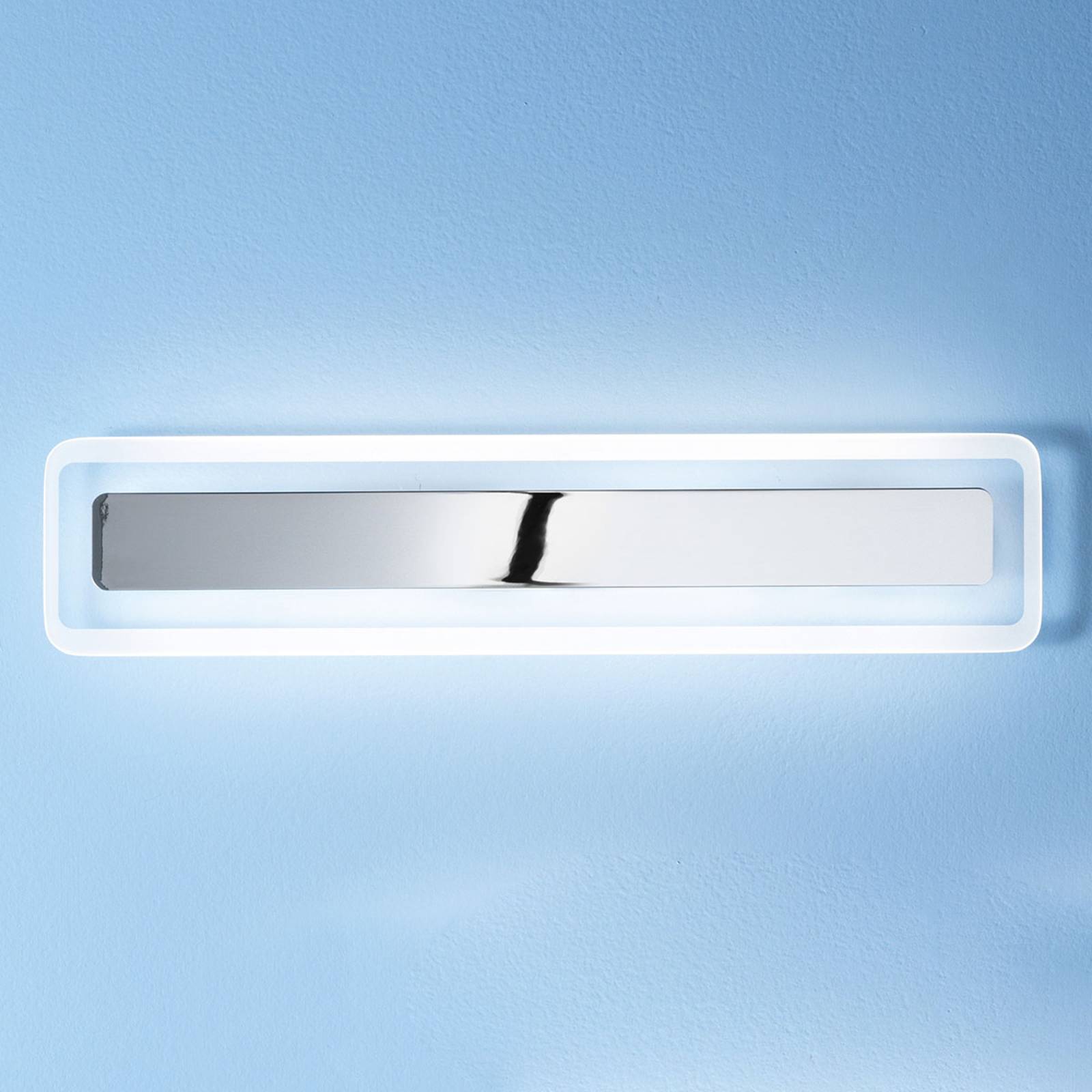 Linea Light Antille LED-vegglampe krom 61,4 cm