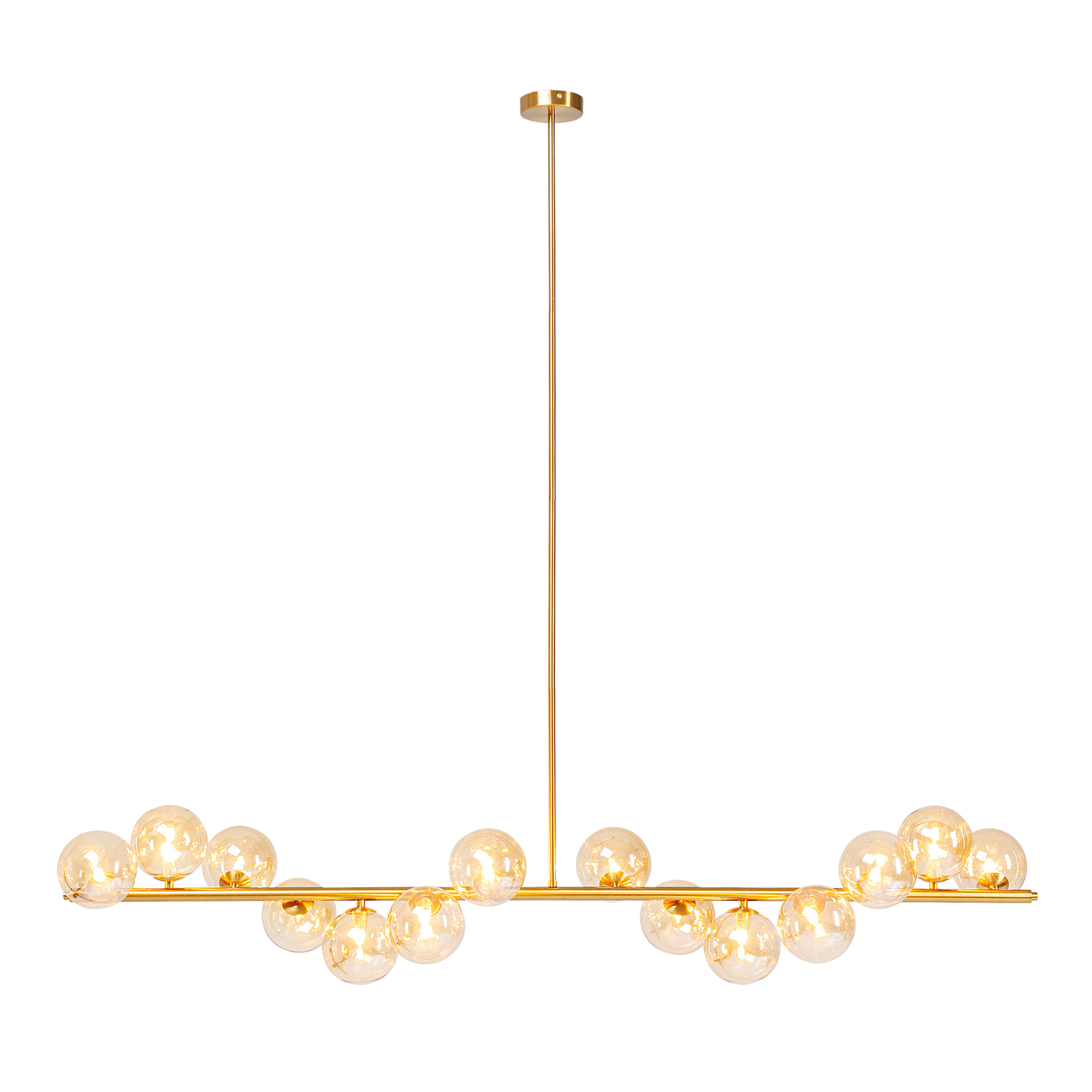KARE Scala Balls pendant light, fourteen lights
