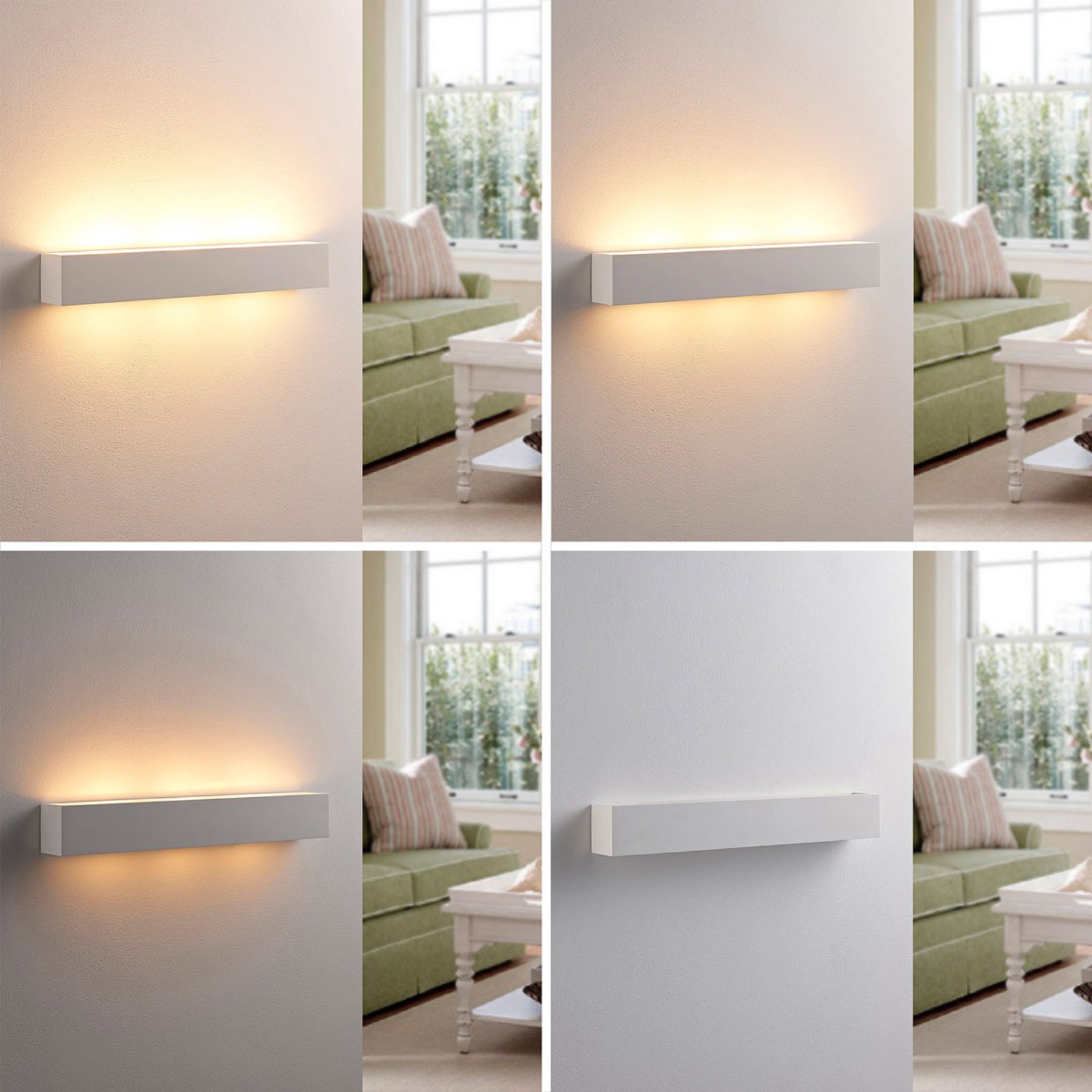 Tjada 50 Wall Lamp White - Lindby
