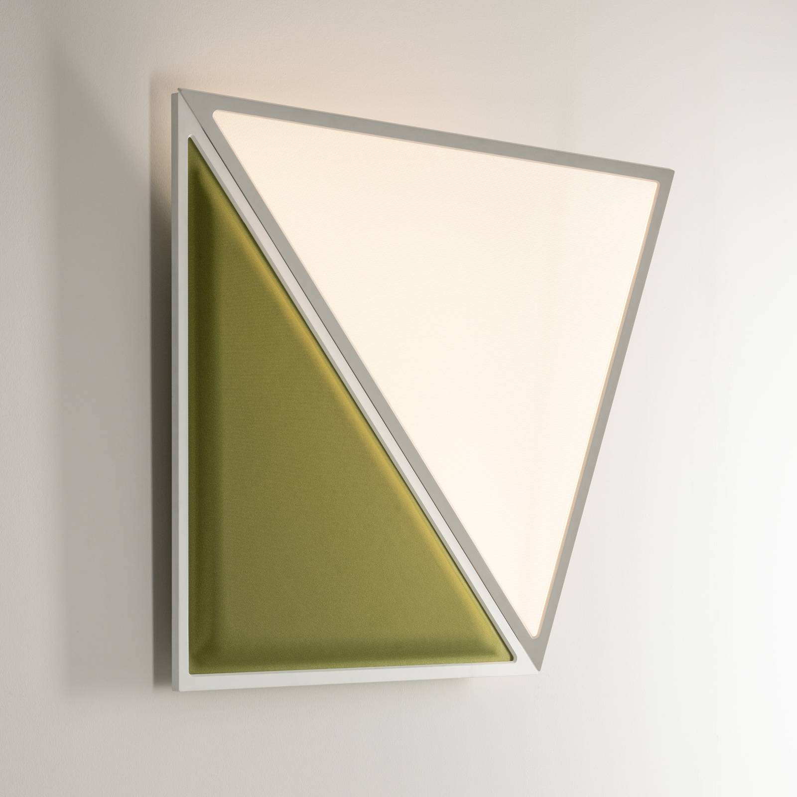 Kinkiet LED Artemide Flexia, zielony
