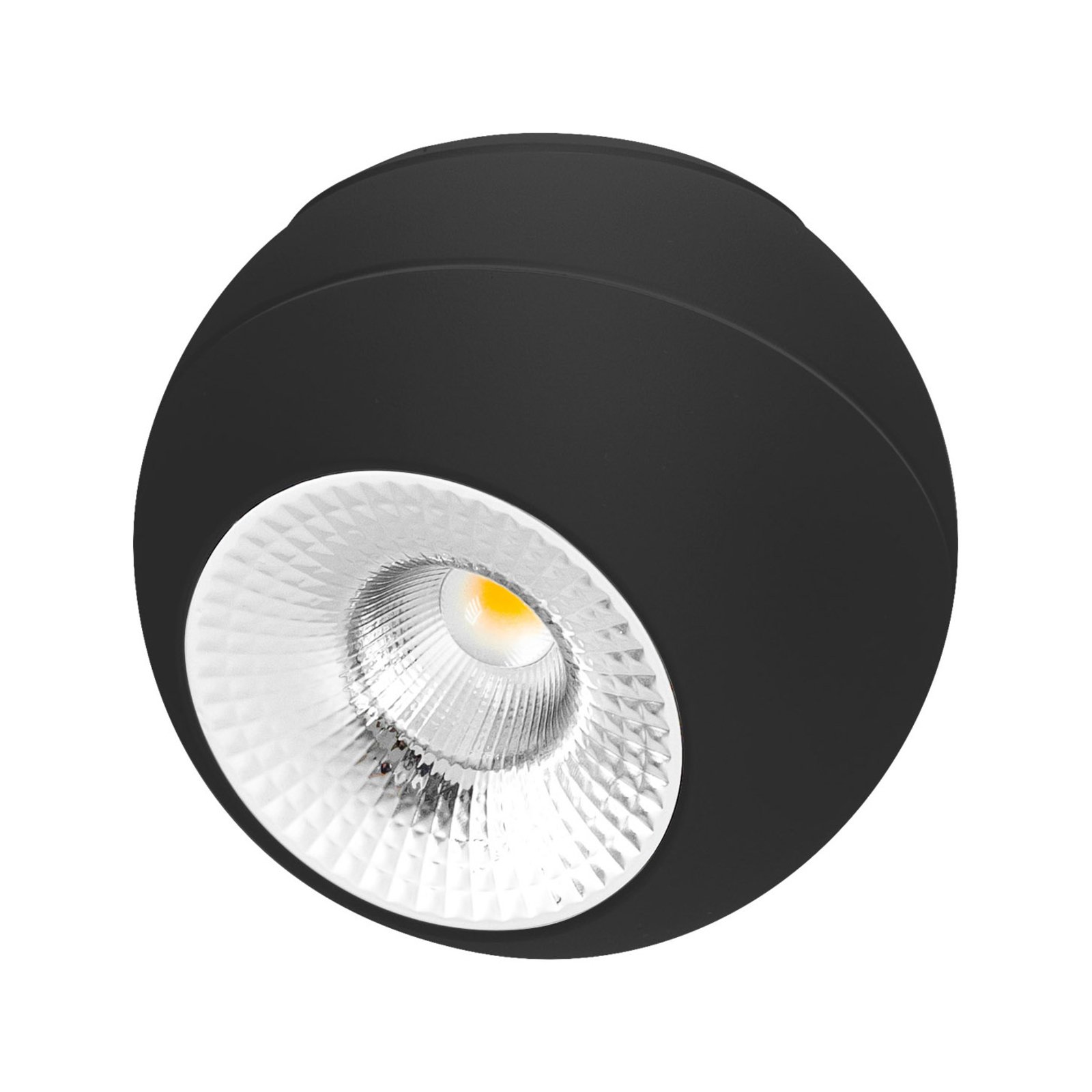 EVN Balota LED-takspotlight, svart