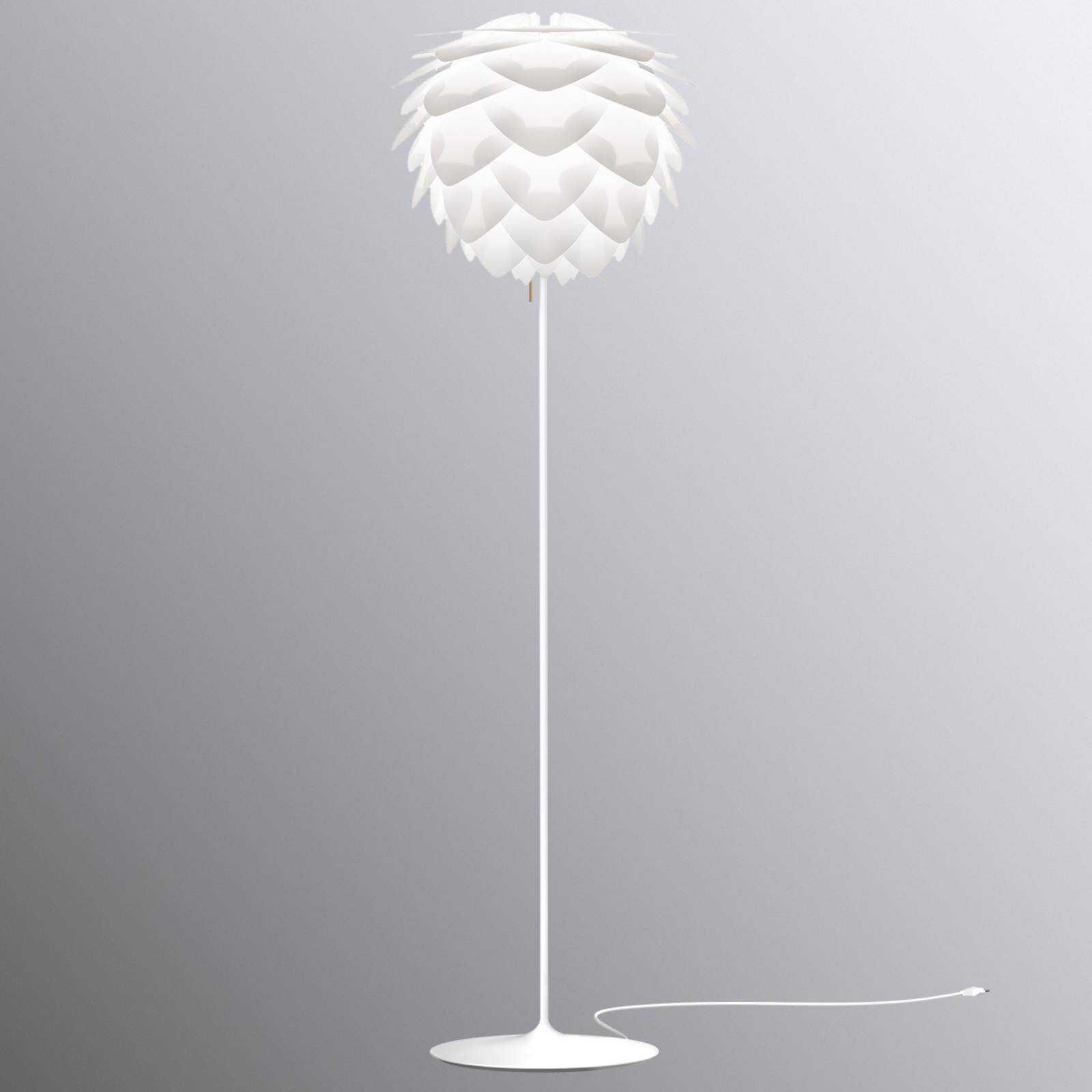 UMAGE Silvia medium gulvlampe, hvid