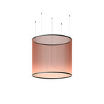 Vibia LED lógó lámpa ARRAY vörösbarna 113x124 henger 927 dimmelhető