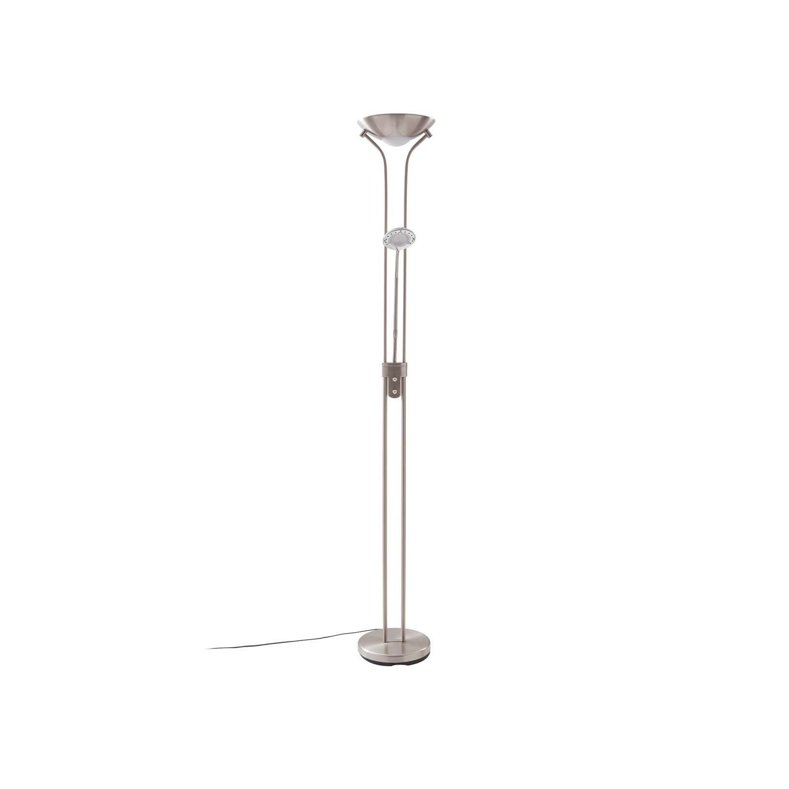 Josefin LED Stojací Lampa Nickel - Lindby