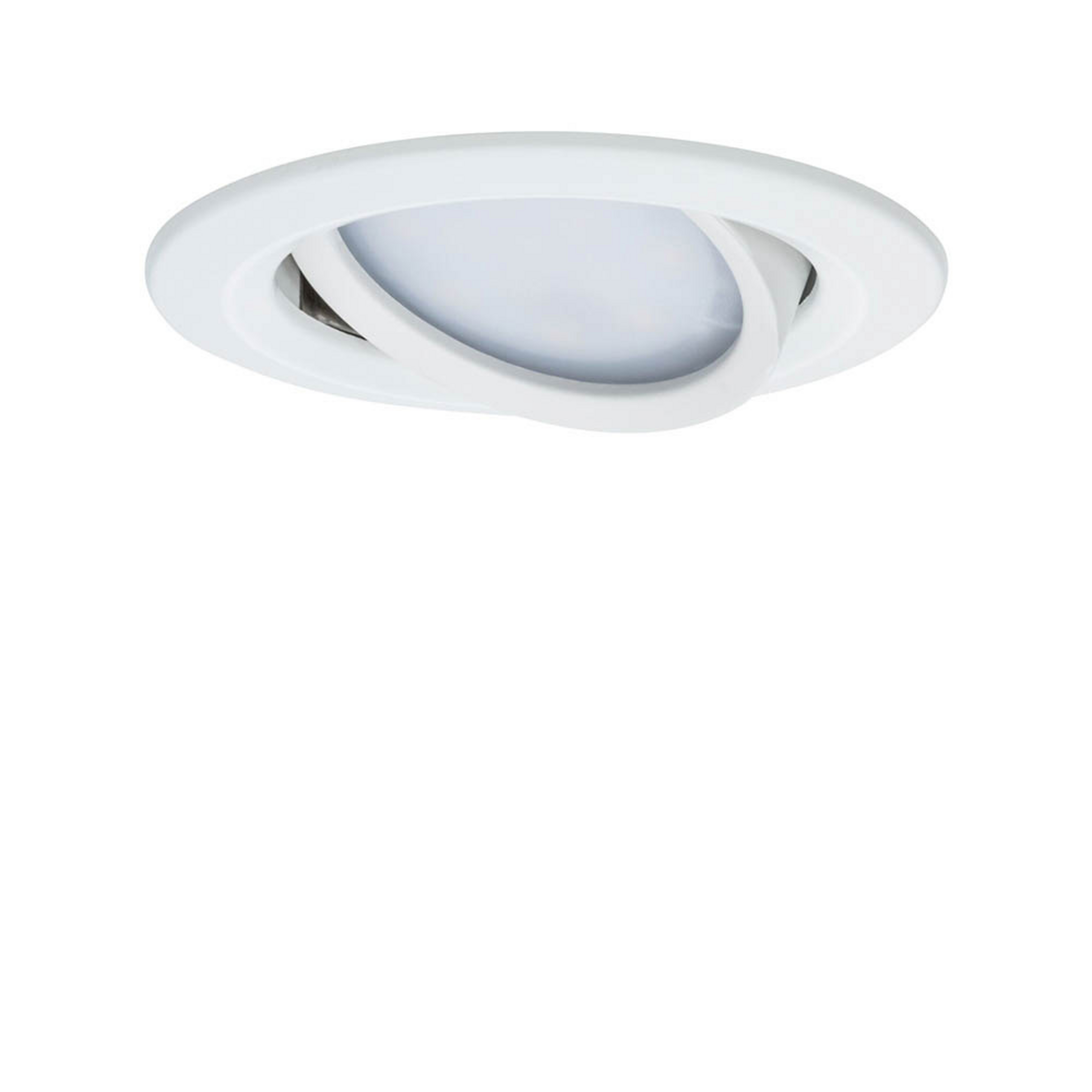 Nova Coin Inteligentna oprawa wpuszczana LED, biała, Ø 8,4 cm, RGBW – Paulmann