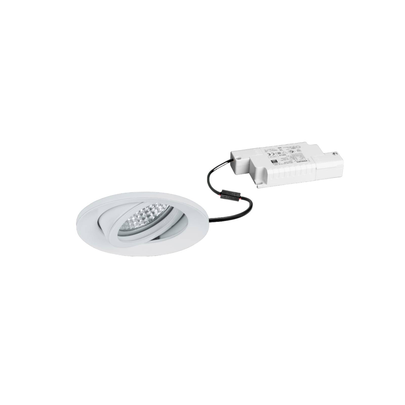 BRUMBERG LED-Einbaustrahler Berrie-R, RC-dimmbar, weiß