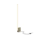 Maytoni LED floor lamp Solid, height 128.2 cm, concrete, acrylic