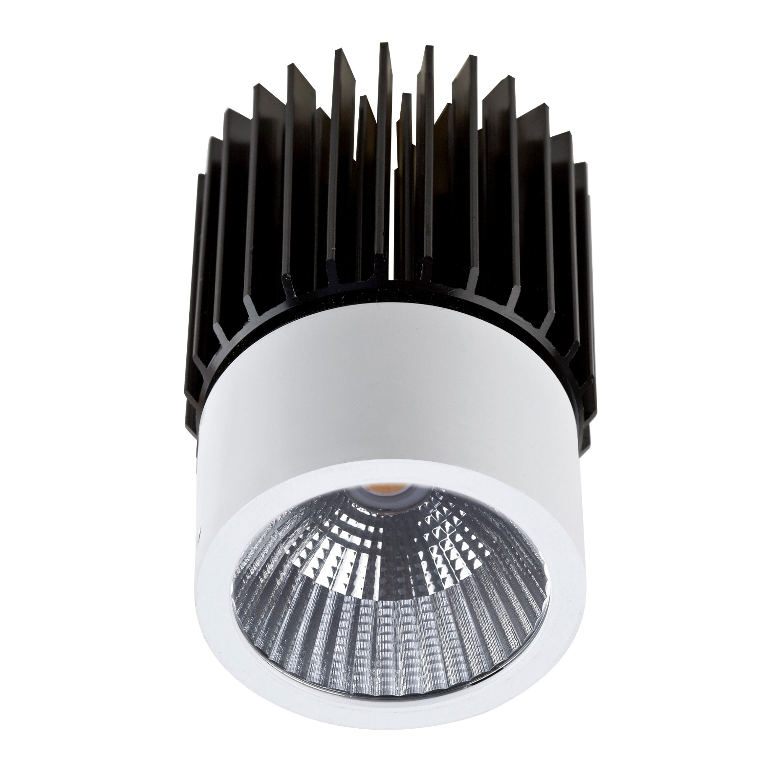 LEDS-C4 Play LED recessed ceiling light, 3,000 K, for Living / Dining Room, aluminium, polycarbonate, 13 W, energy efficiency: A+, H: 7.45 cm