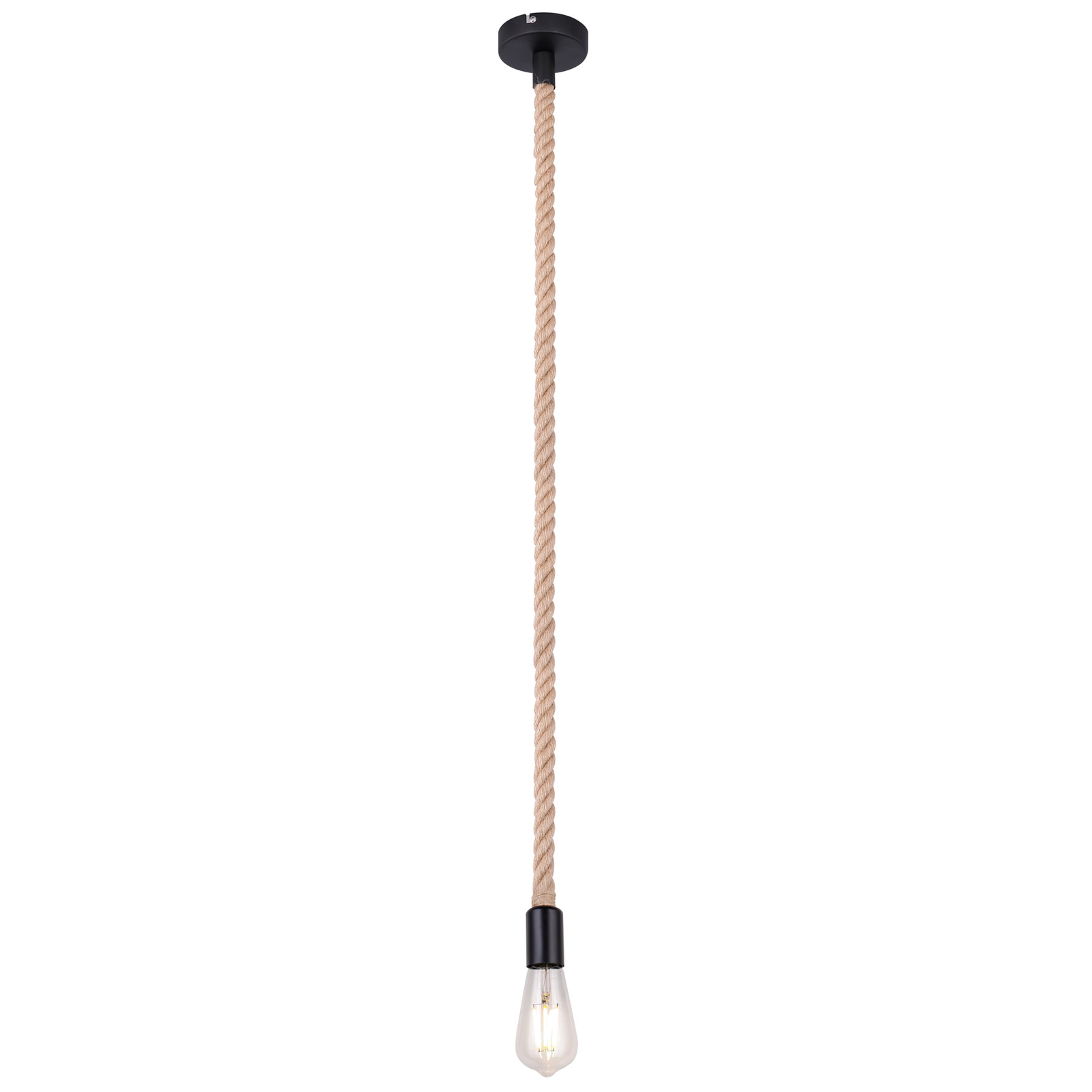 Hanglamp Ulleu, 1lamp, zonder kap Lampen24.be
