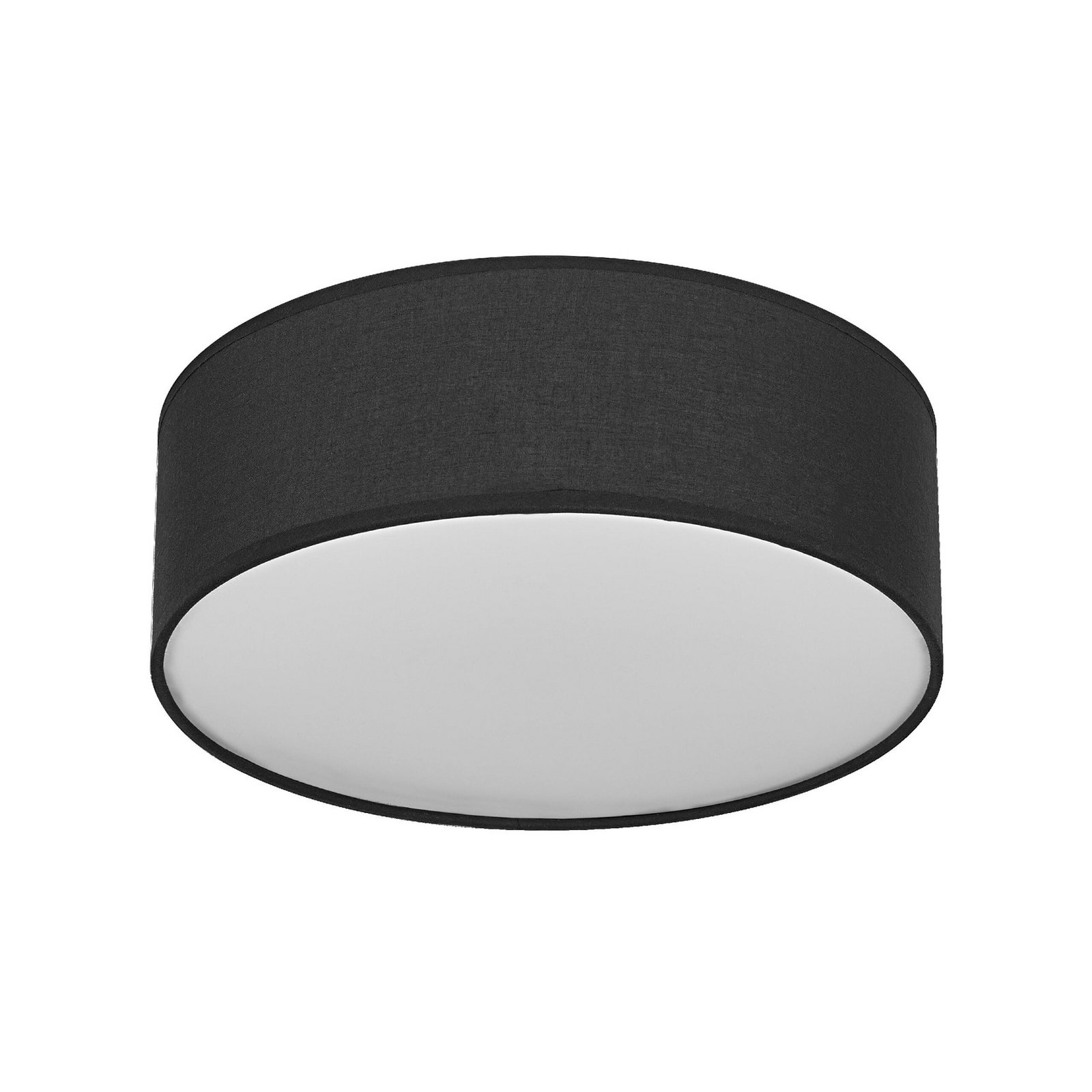 OSRAM Deckenleuchte ORBIS PARIS, schwarz, Ø 30 cm Textil E27