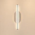 Ruth LED wall light, light grey/brown, height 30 cm, 3,000 K