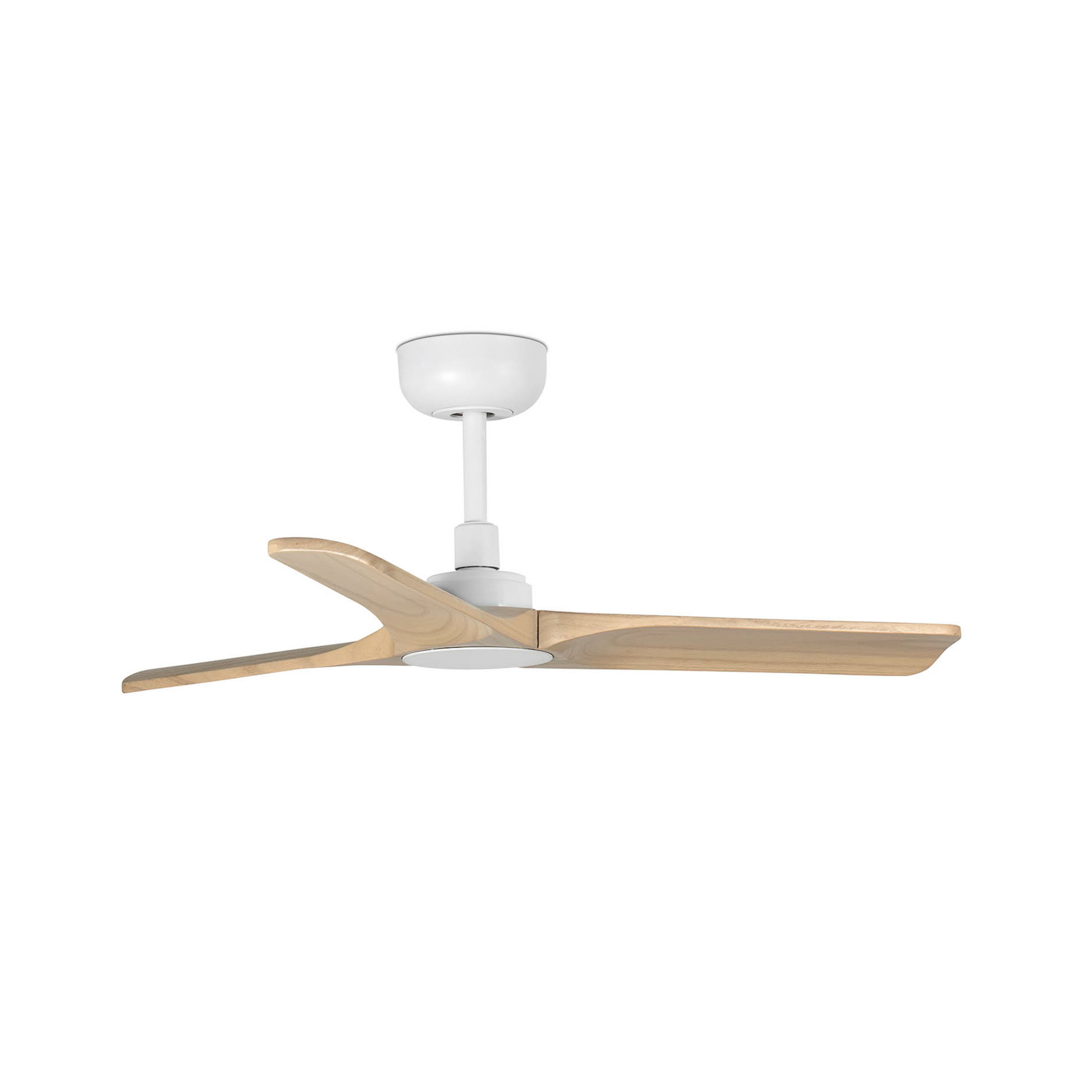 Ventilateur plafond Heywood S DC blanc/bois clair
