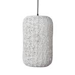 Dyberg Larsen hanging light Spin S, white, Ø 30 cm