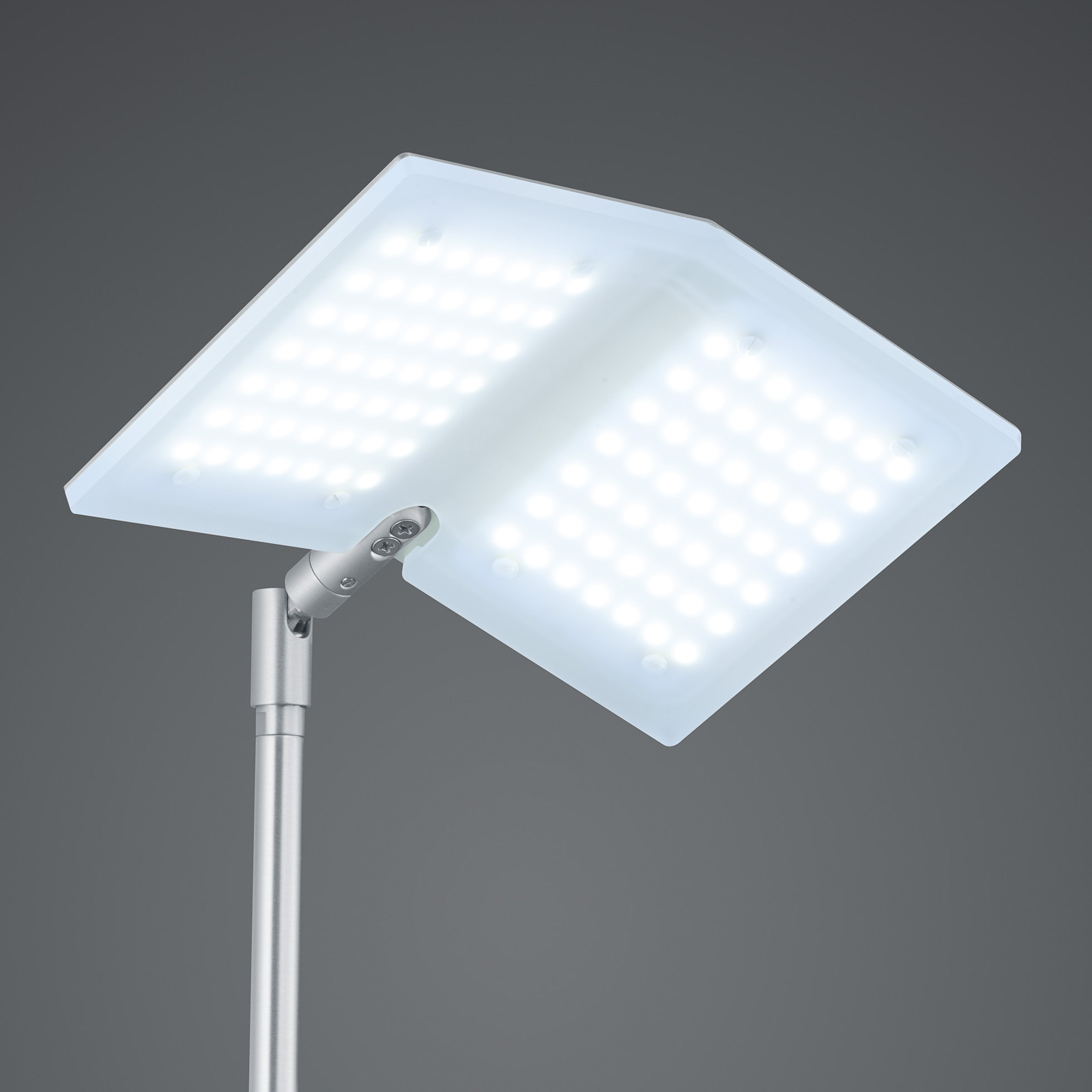 BANKAMP Book LED-Stehleuchte nickel matt