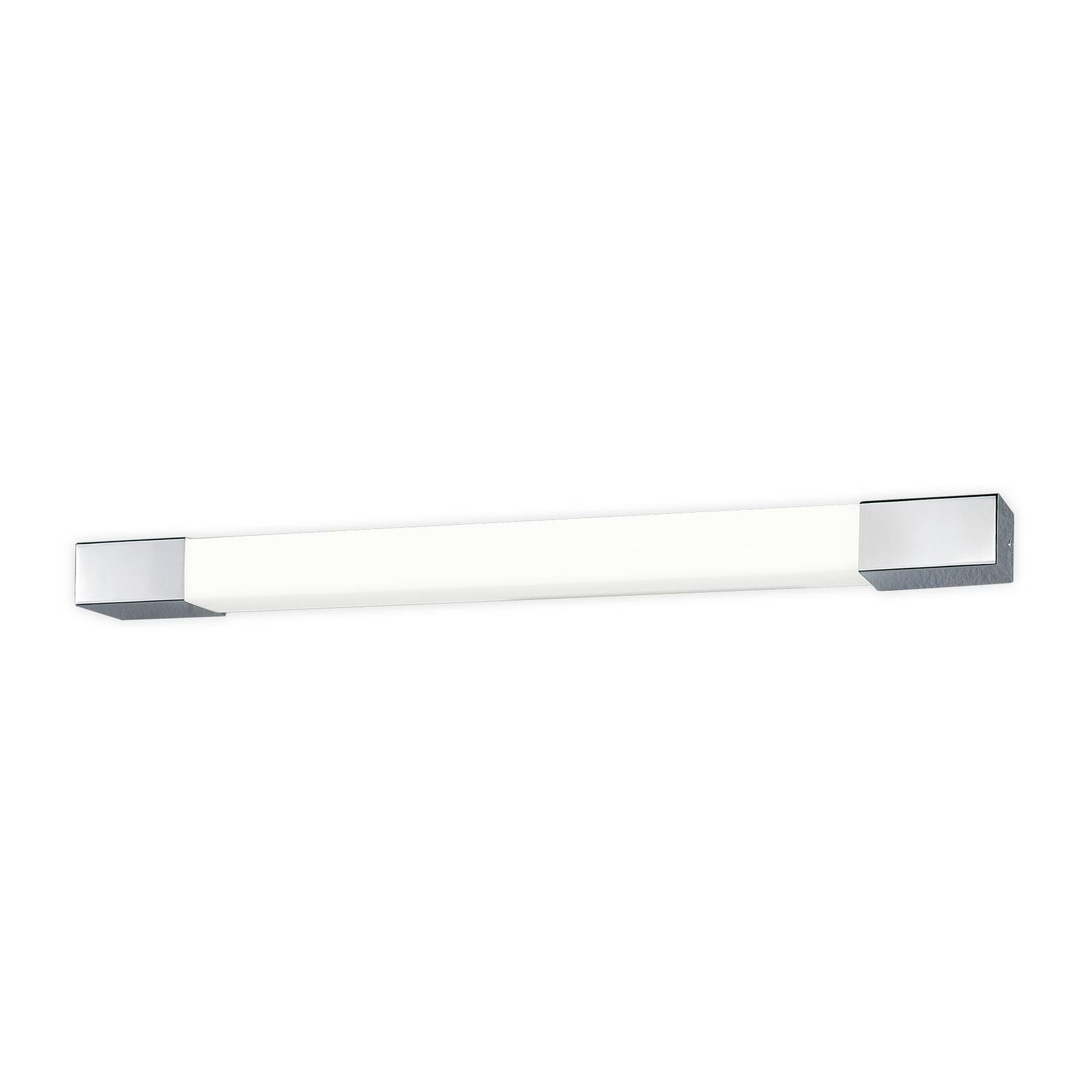 Egger Licht Supreme LED wall light, steel, 60cm, for Bathroom, Sheet steel, aluminium, polycarbonate, 10 W, L: 60 cm, H: 4.2 cm