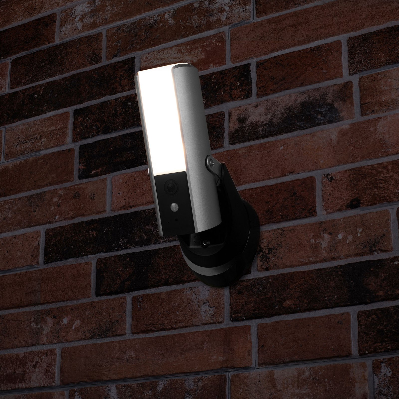 Guardian surveillance camera with an LED light