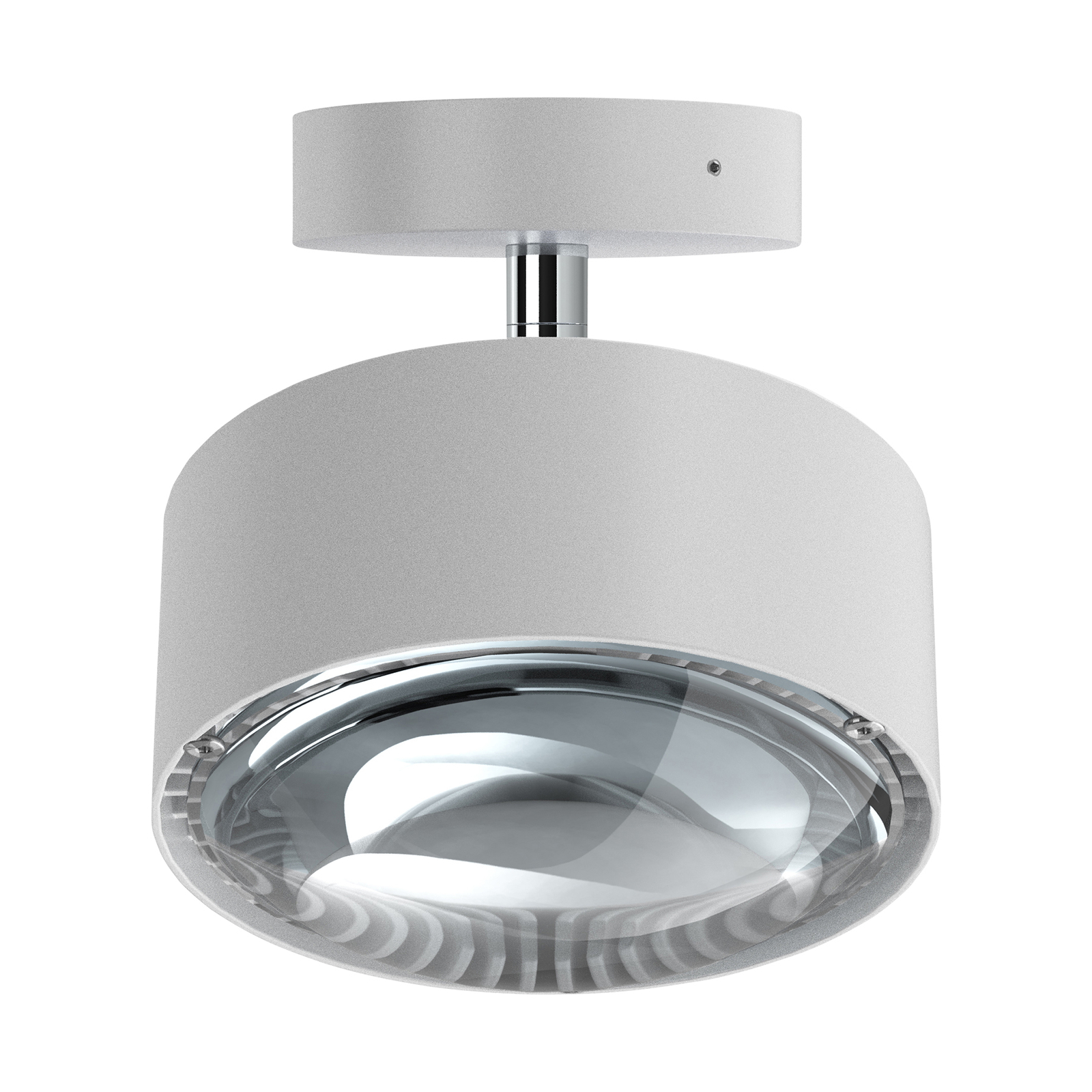 Puk Maxx Turn LED spot cu lentilă transparentă 1fl alb mat