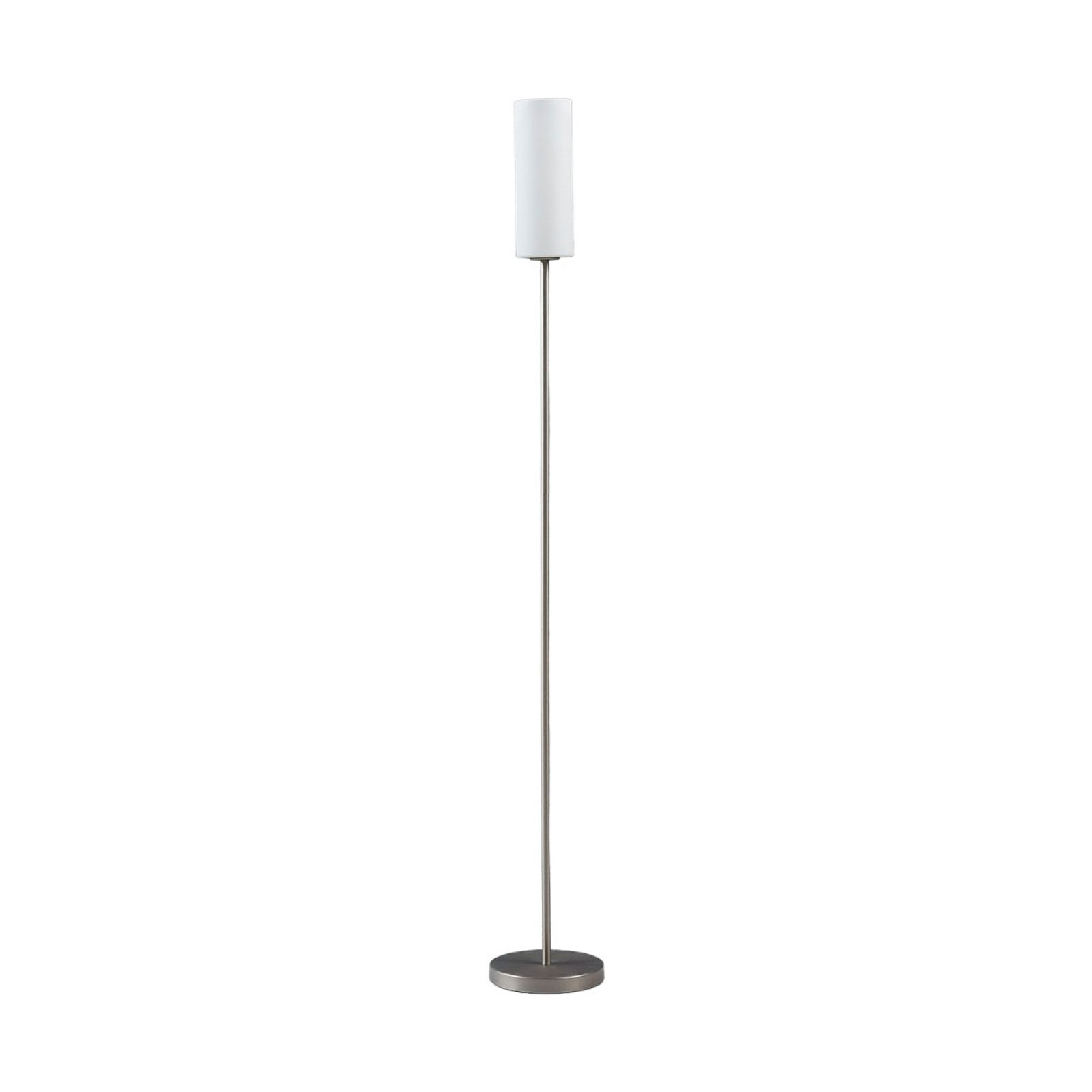 Vinsta Lattiavalaisin Opal White/Satin Nickel - Lindby