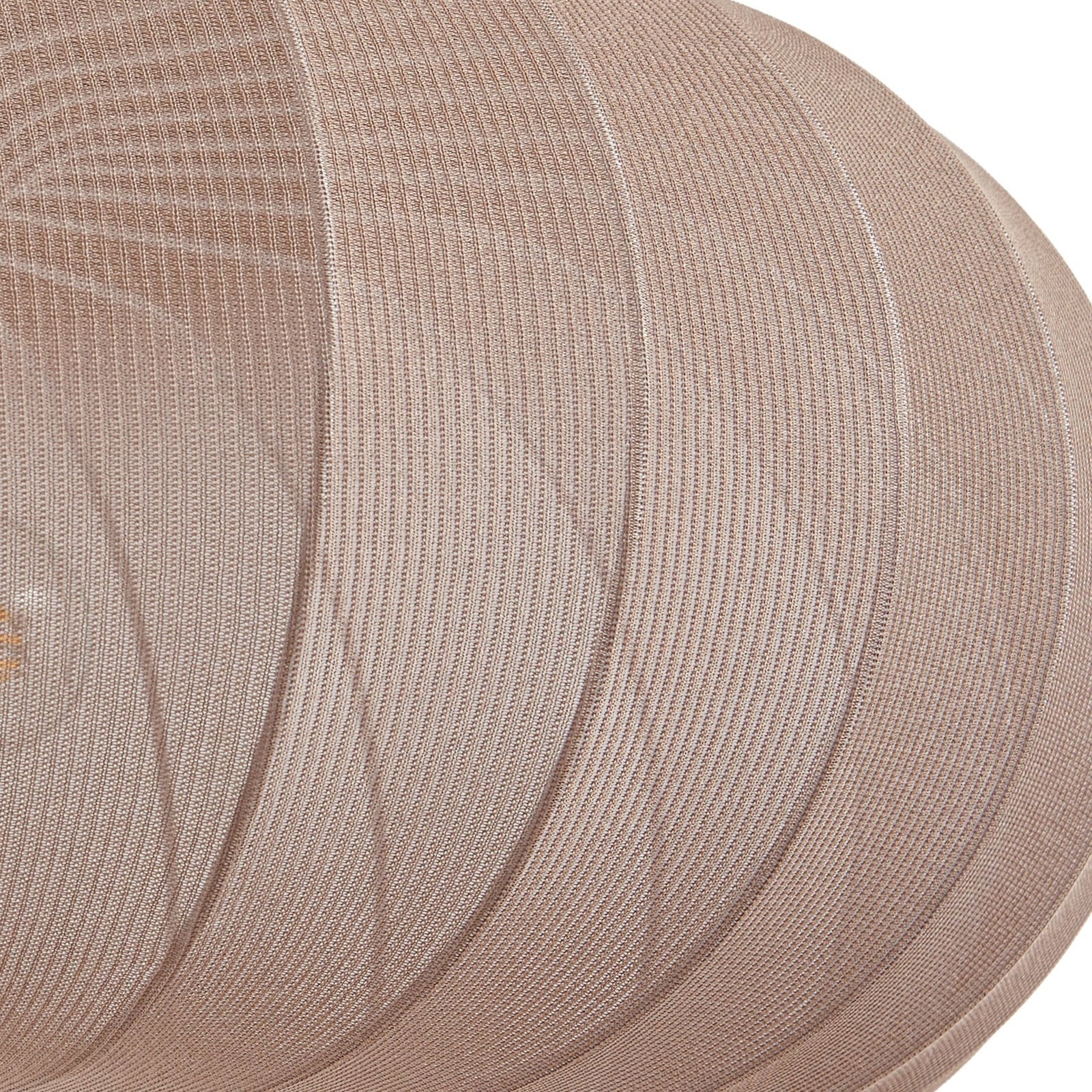 Lindby hanglamp Helin, bruin, Ø 70 cm, textiel, 3 x E27