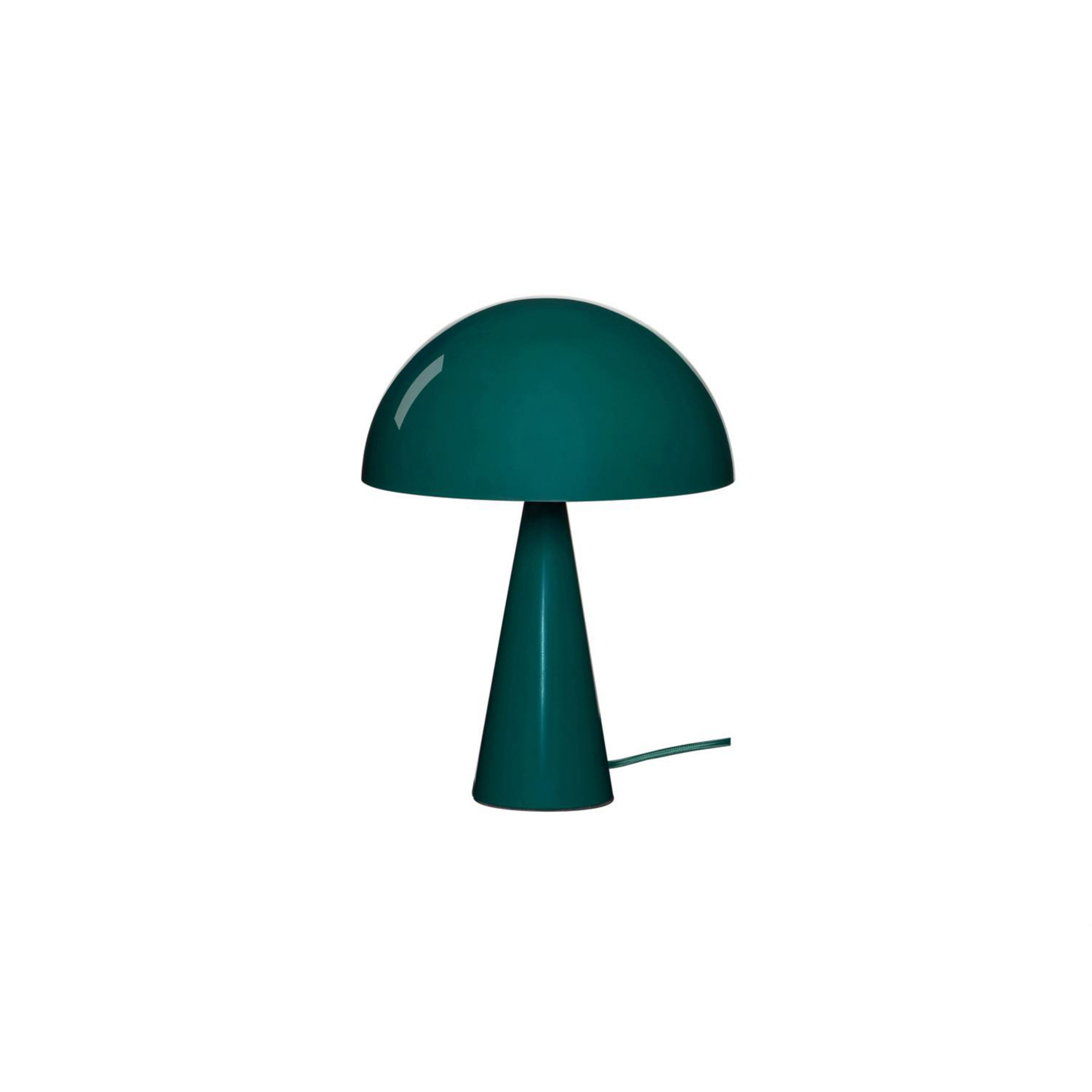 Mush Mini bordslampa, mörkgrön, höjd 34 cm - HÜBSCH