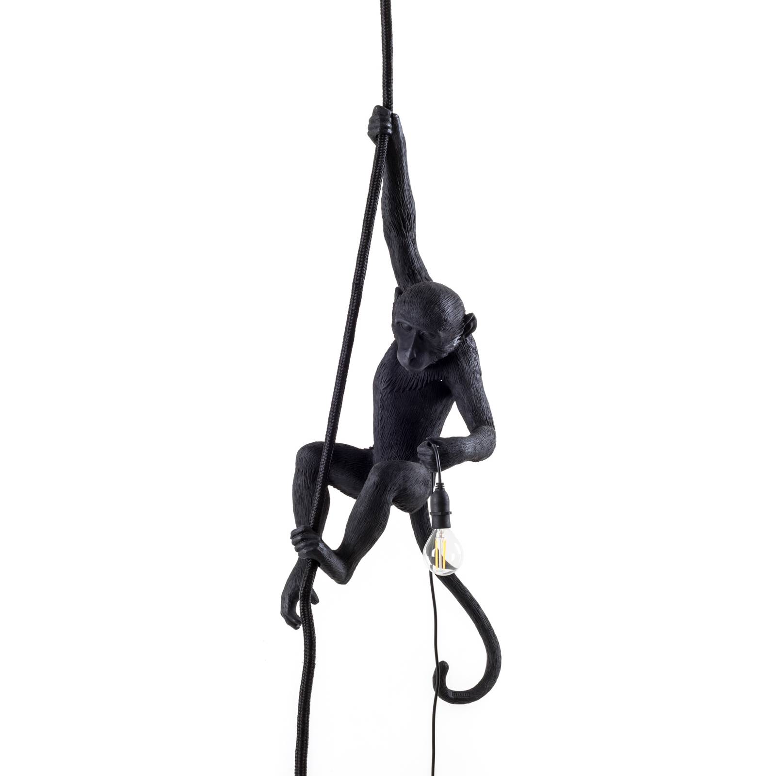 Suspension LED Monkey Lamp suspendue noire