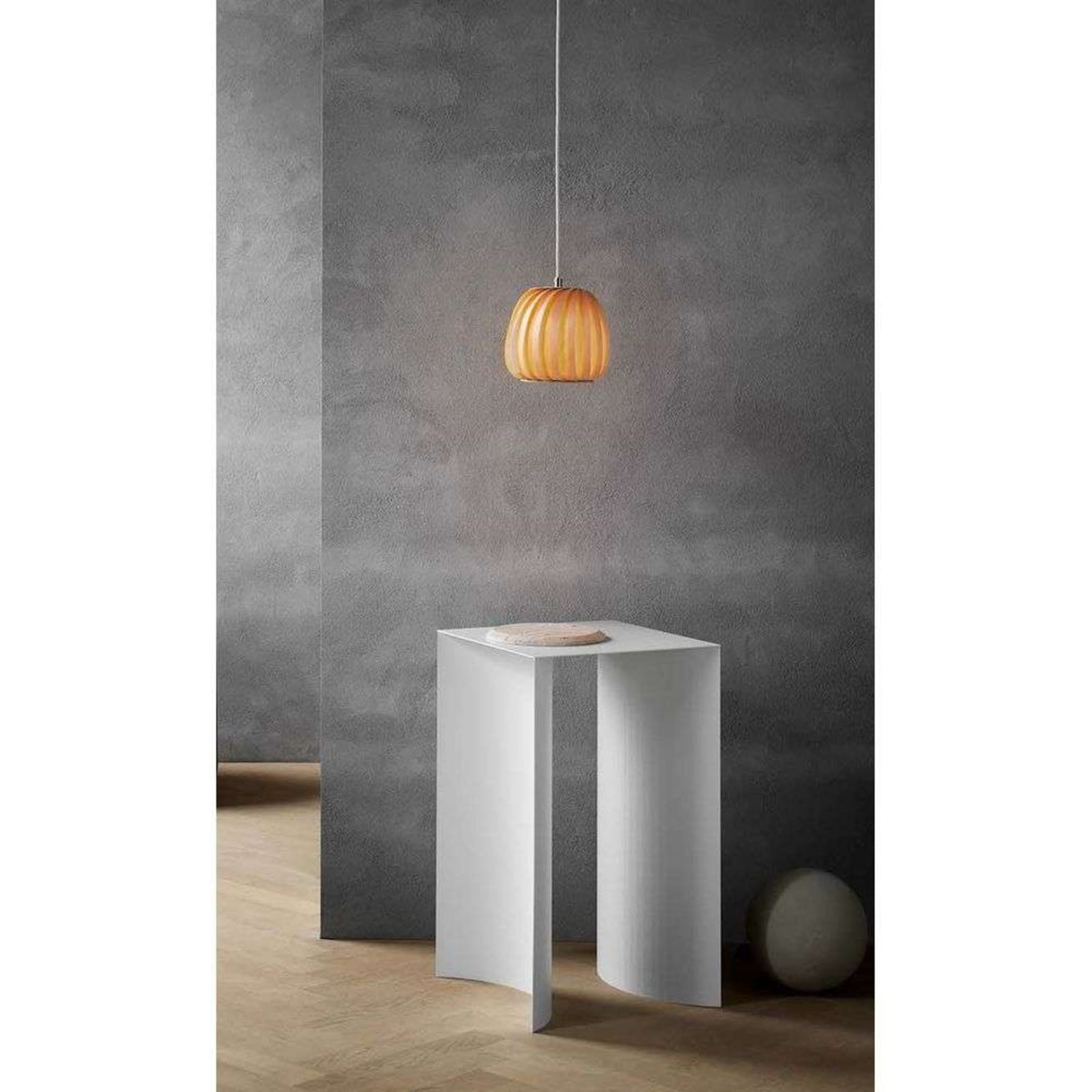 Lampada a sospensione Tom Rossau ST906 Mini, betulla, 17 cm, legno, E27