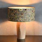 LeuchtNatur Pura lampă de masă LED stejar/pajiște