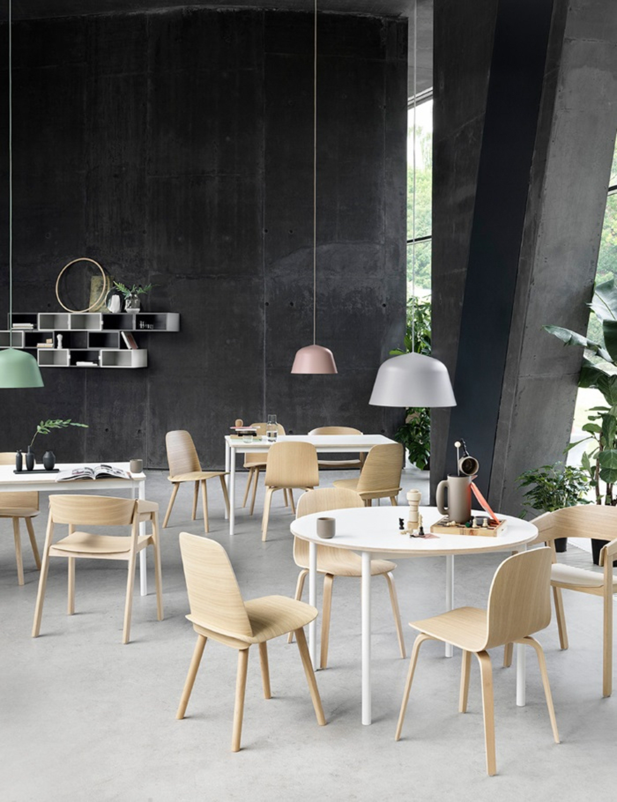 Ambit Lustră Pendul Ø40 Black - Muuto