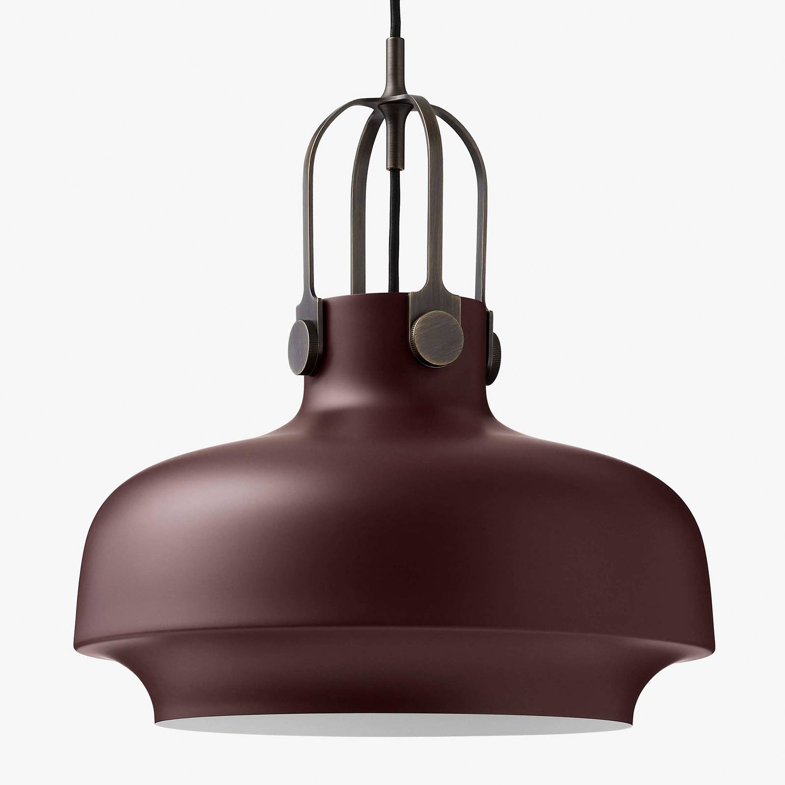 &TRADITION &Tradition Copenhagen SC7 pendant light, plum | Other metals