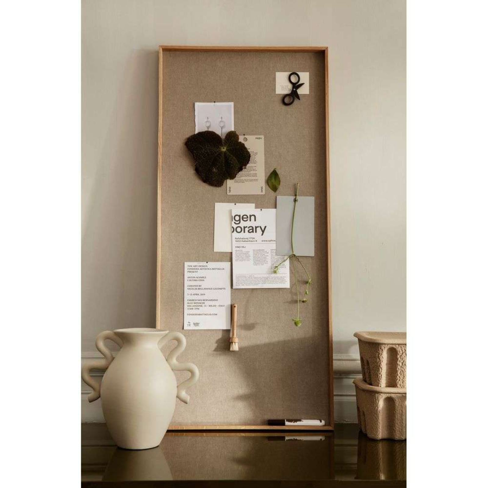 Scenery Pinboard Narrow Natural Oak - ferm LIVING