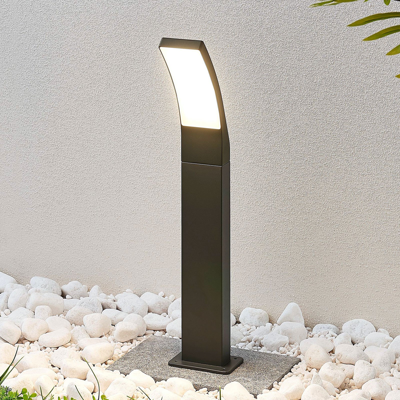 Ilvita Lampe de Jardin Anthracite - Lindby