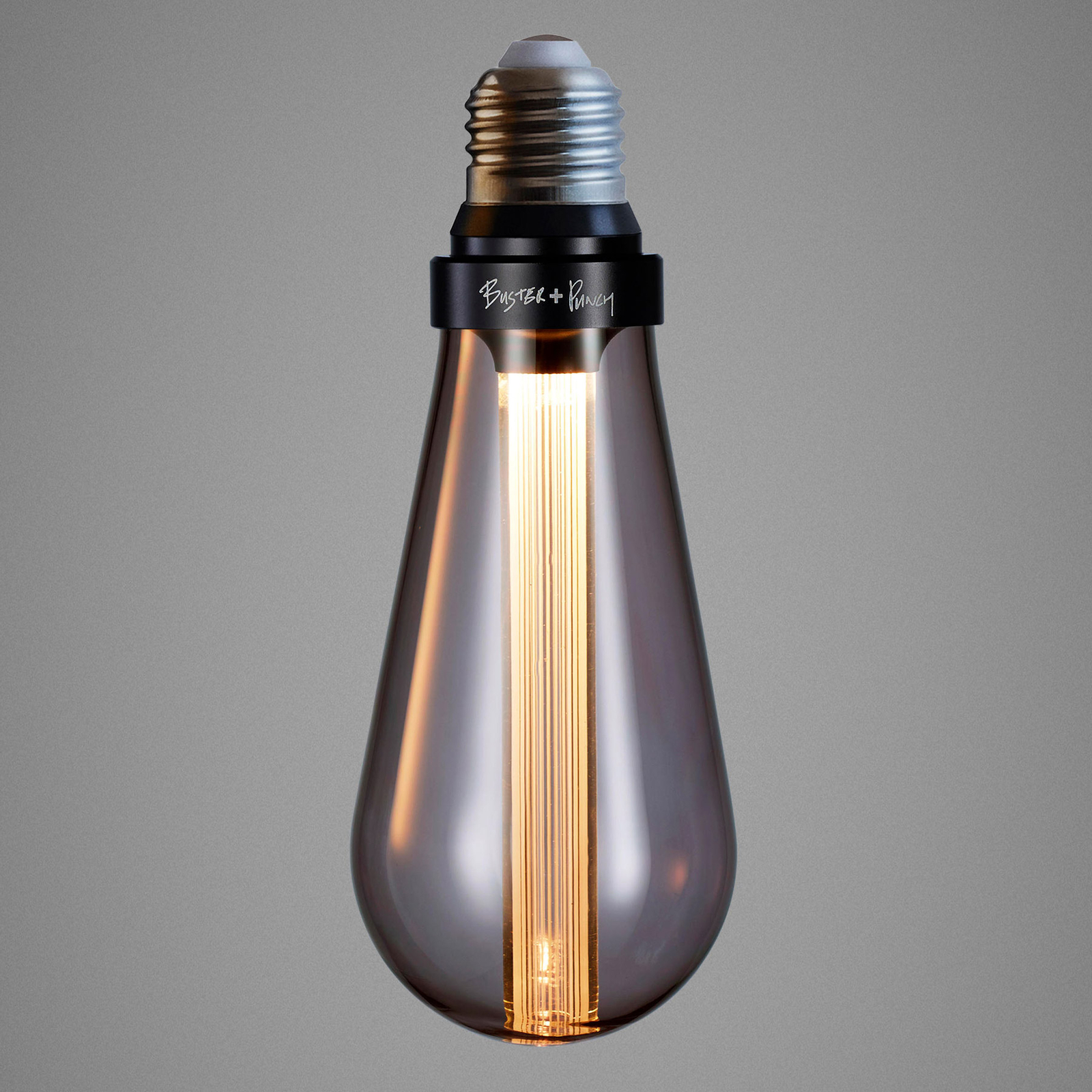 Buster + Punch LED-Lampe E27 2W dimmbar smoked
